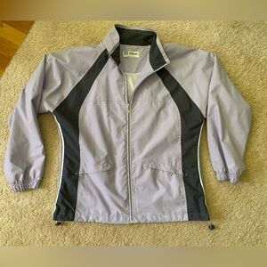 Ladies Wilson Large purple Lined Jacket Women’s Windbreaker